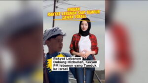 Dukung Hisbullah, Ribuan Rakyat Lebanon Turun Kejalan Kecam PM Lebanon Yang Tunduk Ke Israel