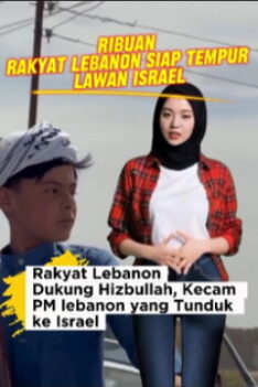 Dukung Hizbullah, Ribuan Rakyat Lebanon Kecam PM lebanon yang Tunduk ke Israel