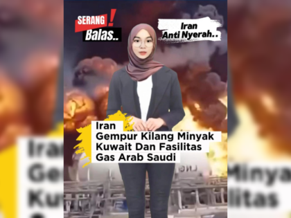 Serangan Balasan Iran. Iran, Gempur Kilang Minyak Kuwait Dan Fasilitas Gas Habshan - Iran Gempur Kilang Minyak Kuwait