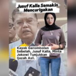 Gelagat Jusuf Kalla, Bikin Netizen Curiga! Rismon di Laporkan JK ke Polisi, Atas Tudingan Danai Isu Ijazah Jokowi