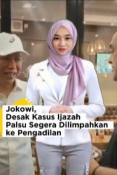 Kasus Ijazah Palsu Jokowi Sudah Hampir Setahun! Jokowi, Desak Kasus Ijazah Palsu Segera Dilimpahkan ke Pengadilan