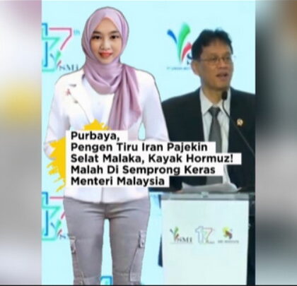 Purbaya Pengen Tiru Iran Pajekin Selat Malaka Kayak Hormuz, Malah Di Semprong Menteri Malaysia