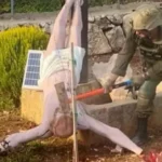 Israel hancurkan patung Yesus Umat Kristen di AS Geram! Viral Prajurit Israel Hancurkan Patung Yesus di Lebanon