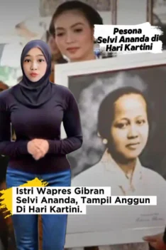 Pesona Istri Gibran Selvi Ananda Di Hari Kartini - Istri Gibran di Hari Kartini Tampil Anggun