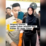 Gibran Lepas Calon Jemaah Haji Jawa Timur - Wapres Gibran, Lepas Calon Jemaah Haji Kloter 32 Jawa Timur