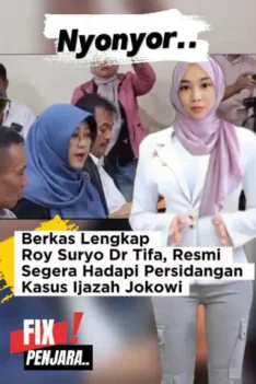 Roy Suryo Dan Tifa Hadapi Persidangan - Berkas Lengkap Roy Suryo Dan Tifa Resmi Segera Hadapi Persidangan Kasus Ijazah Jokowi