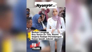 Roy Suryo Dan Tifa Hadapi Persidangan - Berkas Lengkap Roy Suryo Dan Tifa Resmi Segera Hadapi Persidangan Kasus Ijazah Jokowi