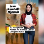 Iran Dihujani Rudal Pangkalan Militer AS Hancur - Iran Kembali Ngamuk. 20 Pangkalan Militer AS Hancur Lebur Dihujani Rudal