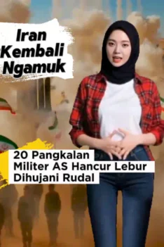 Iran Dihujani Rudal Pangkalan Militer AS Hancur - Iran Kembali Ngamuk. 20 Pangkalan Militer AS Hancur Lebur Dihujani Rudal