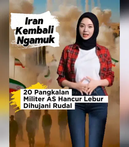 Iran Dihujani Rudal Pangkalan Militer AS Hancur - Iran Kembali Ngamuk. 20 Pangkalan Militer AS Hancur Lebur Dihujani Rudal