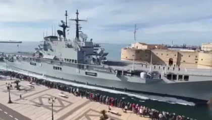 Kapal Induk ITS Giuseppe Garibaldi, Kapal Induk Pertama Indonesia Segera Dikirim Dari Italia, Persiapan Dipercepat