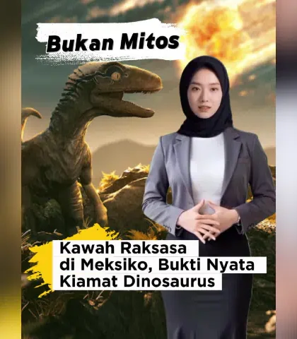 Kawah Raksasa di Meksiko Bukti Nyata Kiamat Dinosaurus