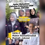 Mahasiswa Fakultas Kehutanan UGM Sowan Jokowi - Rumah Jokowi Di Gruduk Gen Sowan Jokowi di Rumah Jokowi