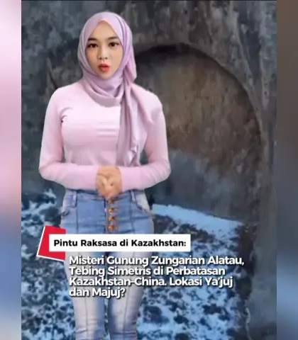 Tebing Zungarian Alatau - Tebing Indah Zungarian Alatau Kazakhstan Tebing Indah di Perbatasan China