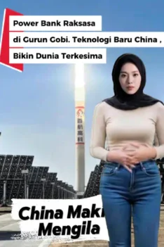 Power Bank Raksasa di Gurun Gobi. Teknologi Baru China Ini, Bikin Dunia Terkesima