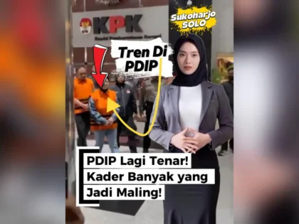 Bupati Sukoharjo Etik suryani Kader PDIP Ditangkap KPK: PDIP Lagi Tenar! kadernya Banyak Jadi Maling