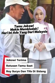 Jokowi Terima Ratusan Tamu Saat Roy Suryo Dan Tifa Disidang