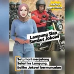 Lampung Siap Sambut Jokowi. Satu Hari Menjelang Safari ke Lampung, Warga Masih Padati Rumah Jokowi