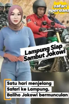 Lampung Siap Sambut Jokowi. Satu Hari Menjelang Safari ke Lampung, Warga Masih Padati Rumah Jokowi