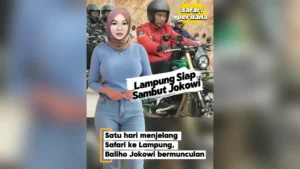 Lampung Siap Sambut Jokowi. Satu Hari Menjelang Safari ke Lampung, Warga Masih Padati Rumah Jokowi