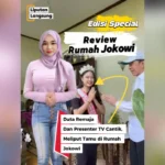 Review Rumah Jokowi: Duta Remaja Dan Presenter TV Cantik, Meliput Tamu di Rumah Jokowi