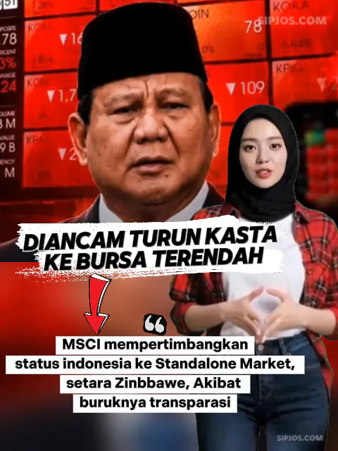 MSCI mempertimbangkan status indonesia ke Standalone Market, setara Zinbbawe, Akibat buruknya transparasi