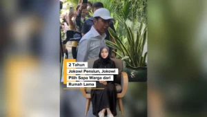 2 Tahun Jokowi Pensiun, Jokowi Pilih Sapa Warga dari Rumah Lama