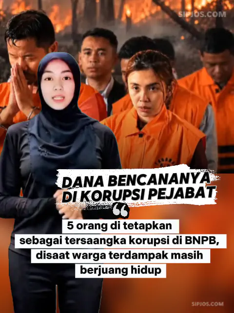 DANA BENCANANYA DI KORUPSI PEJABAT