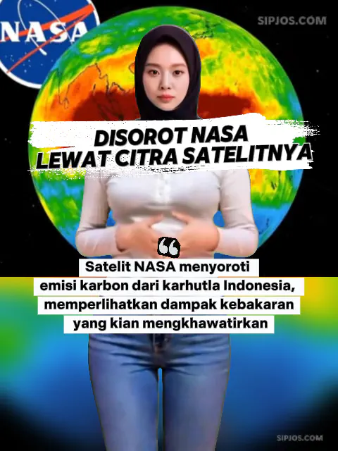 DISOROT NASA LEWAT CITRA SATELITNYA