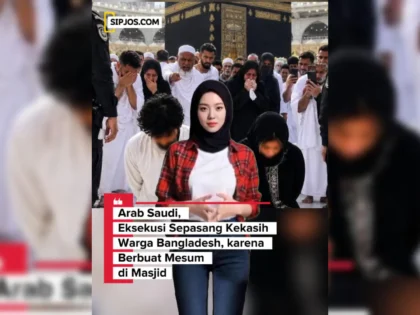 Arab Saudi Eksekusi Sepasang Kekasih Warga Bangladesh karena Berbuat Asusila di Masjid