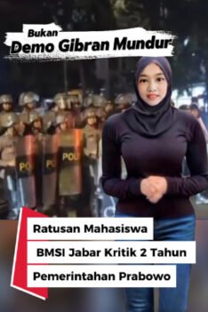 Bukan Demo Gibran Mundur! Ratusan Mahasiswa Kritik
