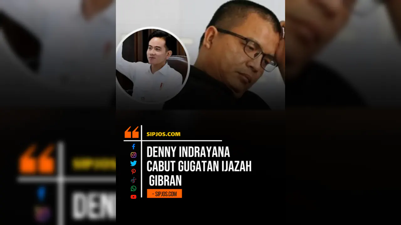 Denny Indrayana Cabut Gugatan Ijazah Gibran, Kuasa Hukum Gibran Keberatan!