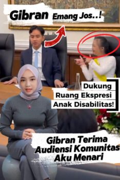 Gibran Terima Audiensi Komunitas Aku Menari - Gibran Dukung Ruang Ekspresi bagi Anak-Anak Disabilitas