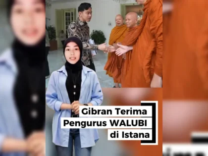 Gibran Terima Pengurus WALUBI, Gibran Dorong Penguatan Aksi Kemanusiaan dan Persatuan Bangsa