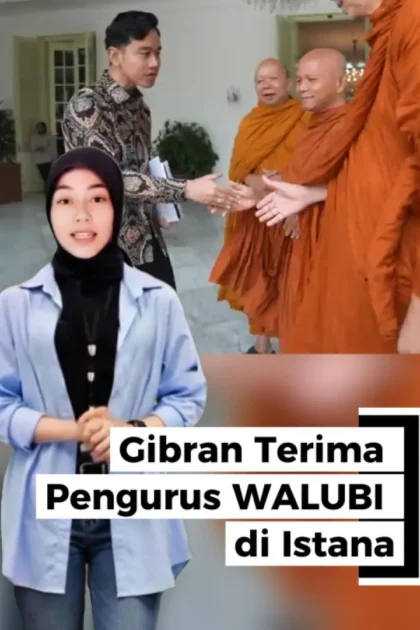 Gibran Terima Pengurus WALUBI, Gibran Dorong Penguatan Aksi Kemanusiaan dan Persatuan Bangsa