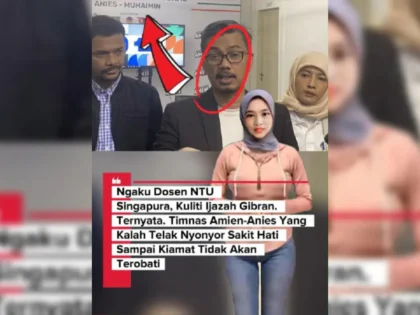 Ngaku Gosen NTU Singapura Kuliti Ijazah Gibran, Ternyata Jubir Timnas AMIN