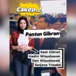Pantun Gibran, Saat Gibran Hadiri Wisudawan Dan Wisudawati Sarjana Trisakti