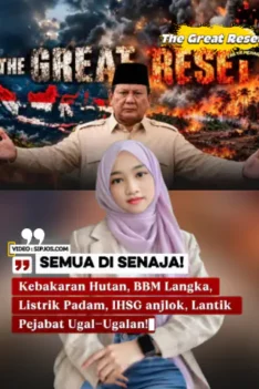 BBM Langka, Karhutla, Blackout, HP Gratis Agenda Prabowo Senaja Bakar Hutan