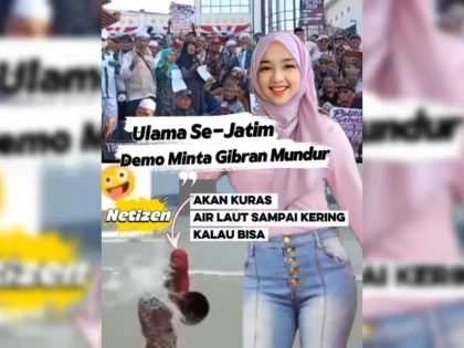 Ulama Se-Jatim Demo Minta Gibran Mundur - Ulama Se-Jatim Minta Gibran Mundur, Emang Bisa Lengserkan Gibran